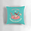 Inflatable life preserver pillow with shipwreck design, perfect for beach relaxation