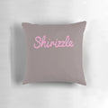 Shirin David-themed decorative pillow with modern design