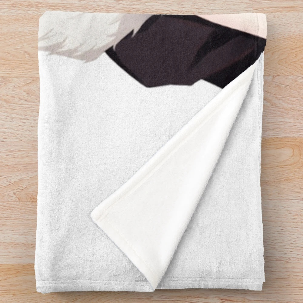 Shishiro Botan inspired plush blanket featuring the popular virtual youtuber