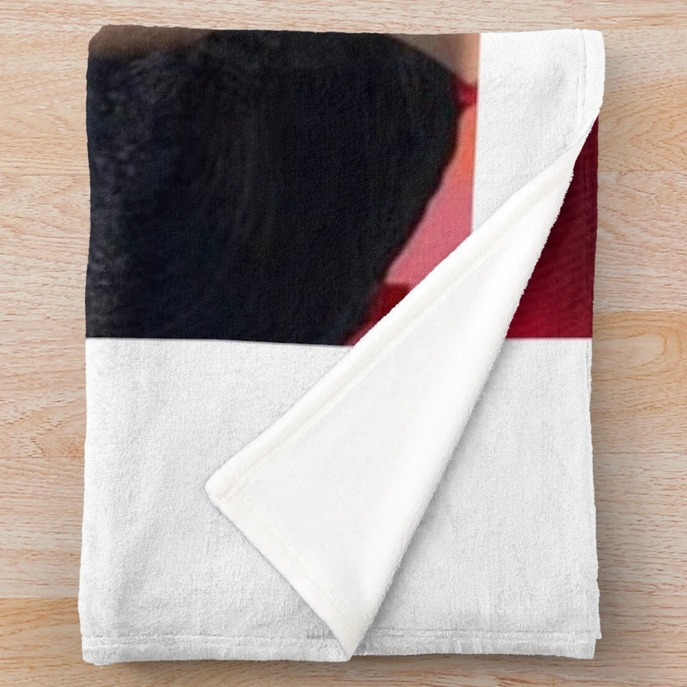 Lord Farquaad plush blanket from Shrek, featuring the iconic villain character