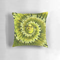 Shrek tie dye pillow with a whimsical, meme-inspired design