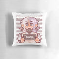 Sigma Barbie meme pillow featuring a cute, chibi-style Barbie character from the anime Bungou Stray Dogs.