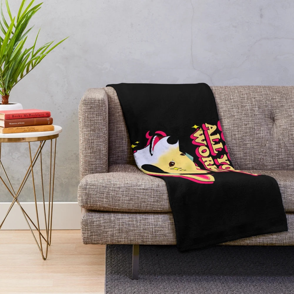 Silent Hill 2 Mira Dog Ending themed plush blanket