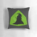 Silent Silhouette Slay the Spire video game themed decorative pillow