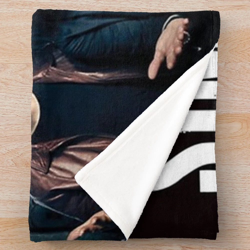 Simple Plan inspired plush blanket with band logo and album artwork