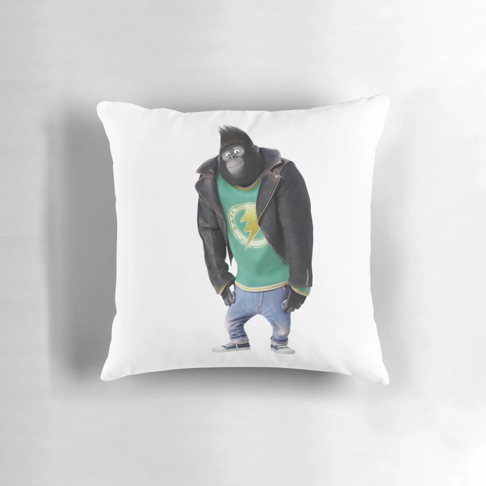 Johnny Sing 2 Pillow with a singer design, perfect for singing along