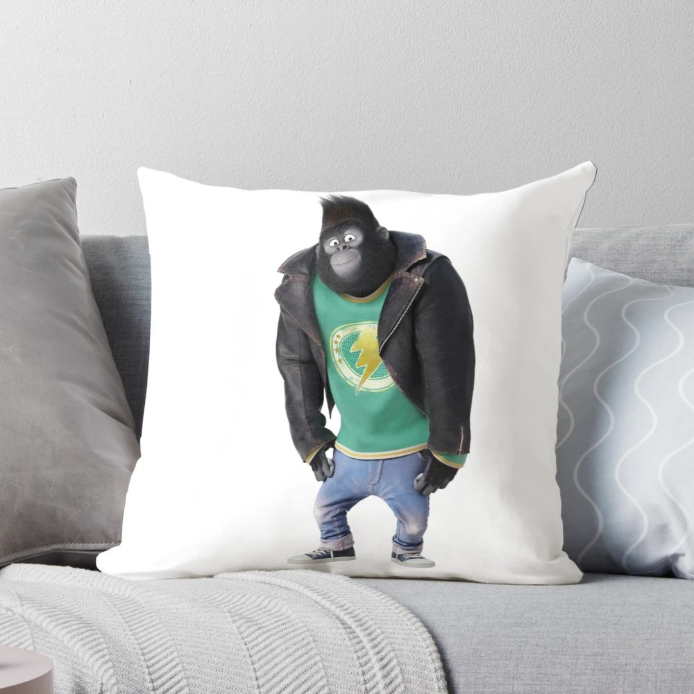 Johnny Sing 2 Pillow with a singer design, perfect for singing along
