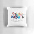 High School Musical themed pillow featuring Troy, Gabriella, and Sharpay