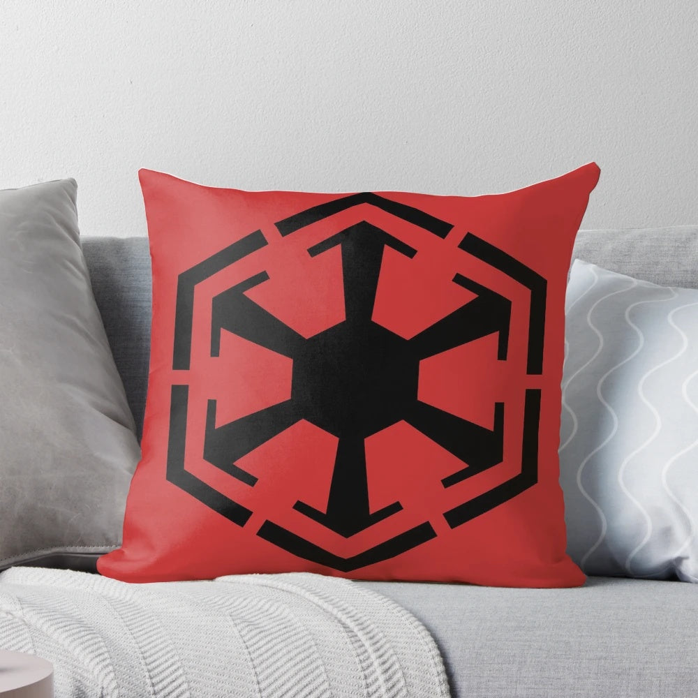 Sith Pillow featuring the iconic Sith logo from the Star Wars franchise