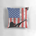 Skeet Shooting Gear Distressed US Flag Pigeon Trap for Bird Hunters