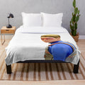 Sketch-style plush blanket featuring the character Kid Danger from the Nickelodeon series Henry Danger