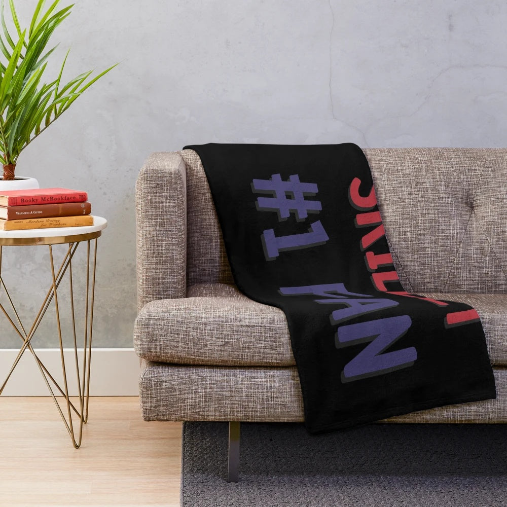 Skillet band fan plush blanket