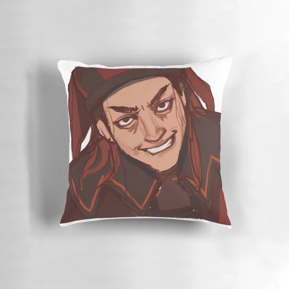 Skyrim Dark Brotherhood Cicero Pillow - Plush Cushion Inspired by the Assassin Jester