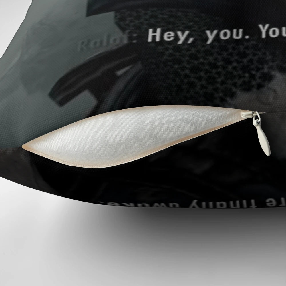 Skyrim inspired "You're Finally Awake" pillow featuring the iconic opening scene