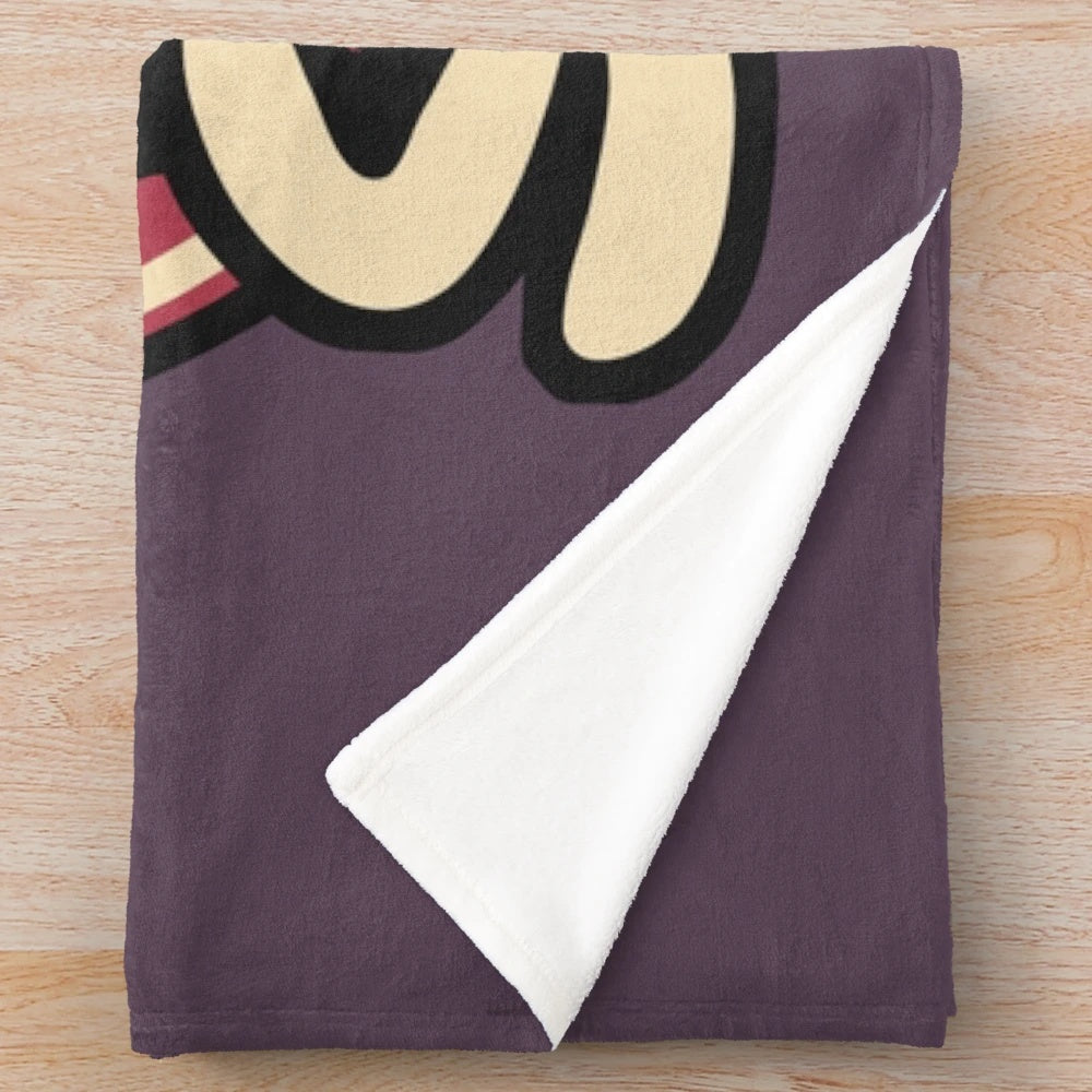 Slade Band Glam Rock Inspired Plush Blanket