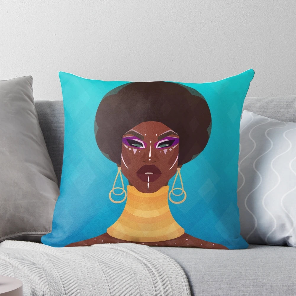 Slay Shea Couleé Inspired Drag Race Pillow featuring RPDR All Stars 5 contestant and fan-favorite Shea Couleé