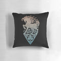 Decorative pillow featuring Sleipnir, the eight-legged horse of the Norse god Odin