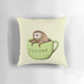 Sloffee Pillow - A Sloth-Themed Coffee Mug and Plush Cushion Combo