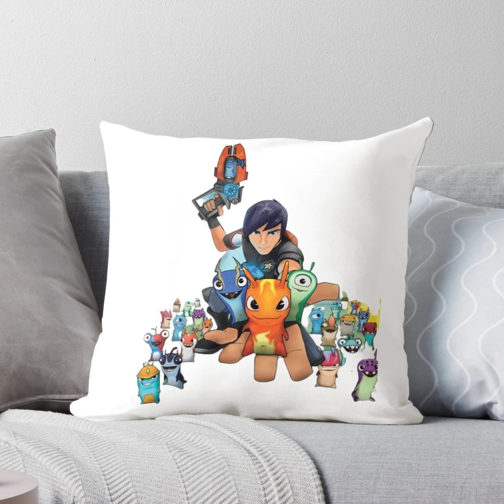 Slugterra Inspired Pillow with Elina Shae, the Enchantress