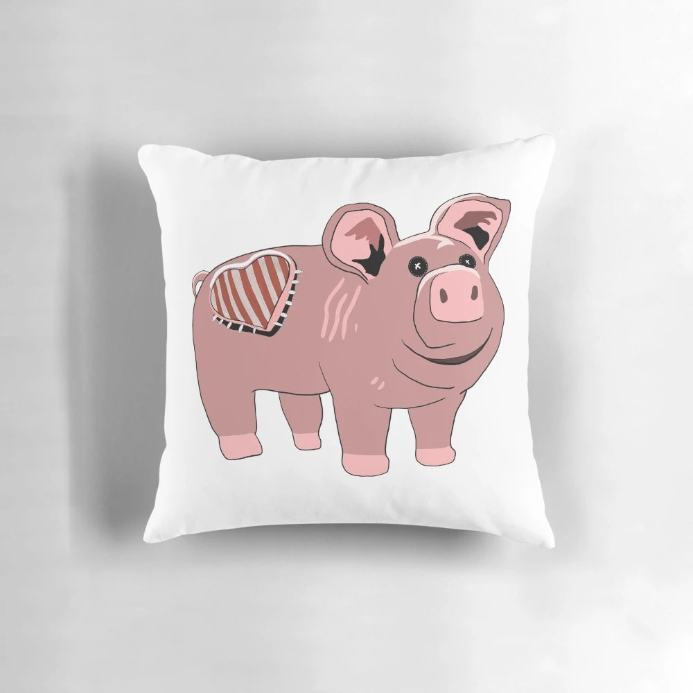 Slumberland Plush Pig Pillow - Cozy and Adorable Pig Plush Toy