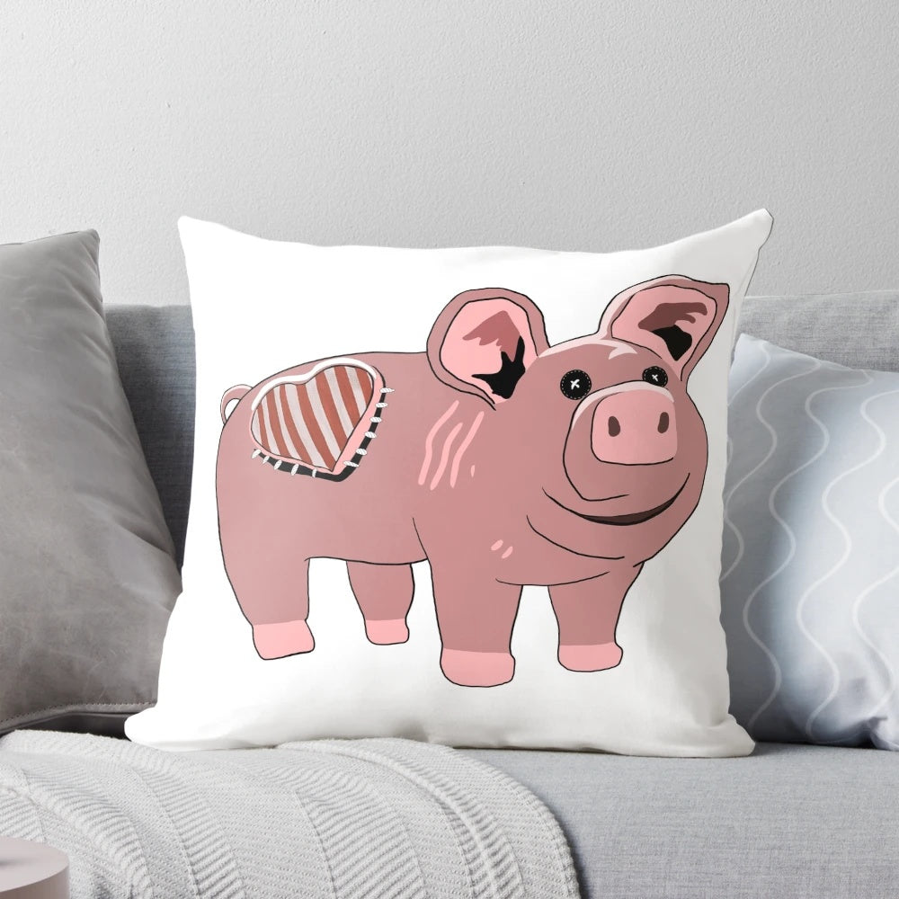 Slumberland Plush Pig Pillow - Cozy and Adorable Pig Plush Toy