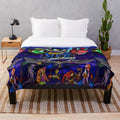 Sly 2 Band of Thieves Klaww Gang Plush Blanket inspired by the Sly Cooper video game franchise