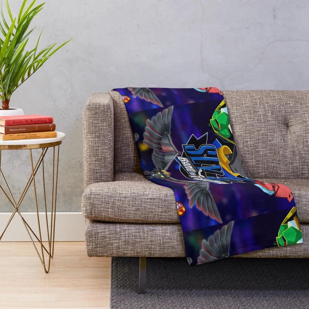 Sly 2 Band of Thieves Klaww Gang Plush Blanket inspired by the Sly Cooper video game franchise