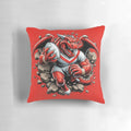 St George Illawarra Dragons Smashing Through Pillow