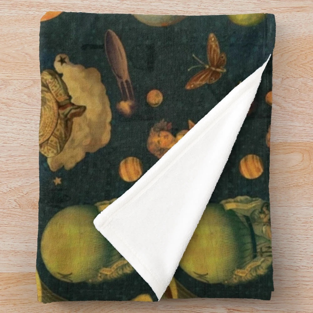 Smashing Pumpkins Mellon Collie and the Infinite Sadness Inspired Plush Blanket