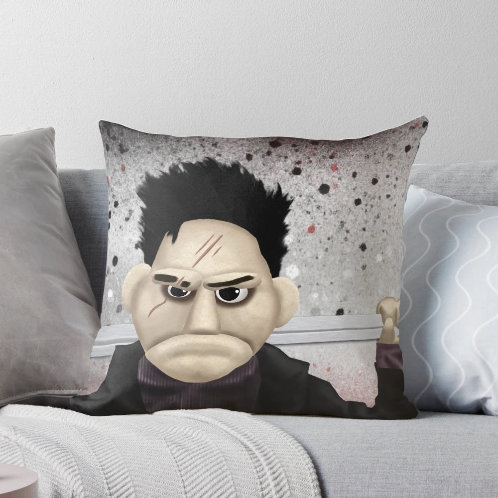 Smile Time Angel puppet pillow, a collectible from the Buffy the Vampire Slayer universe