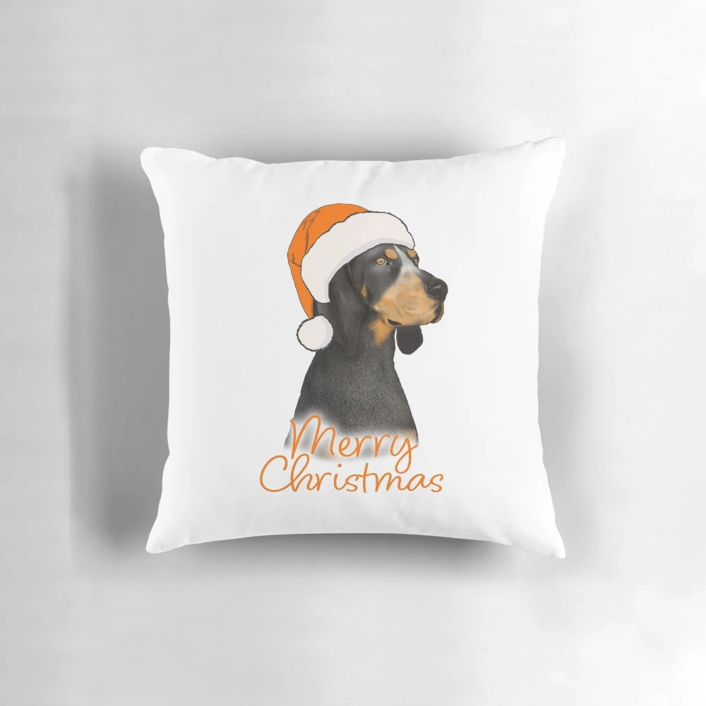 Cozy Santa Smokey the Bear Inspired Pillow for Tennessee Volunteers Fans and Christmas Celebrations