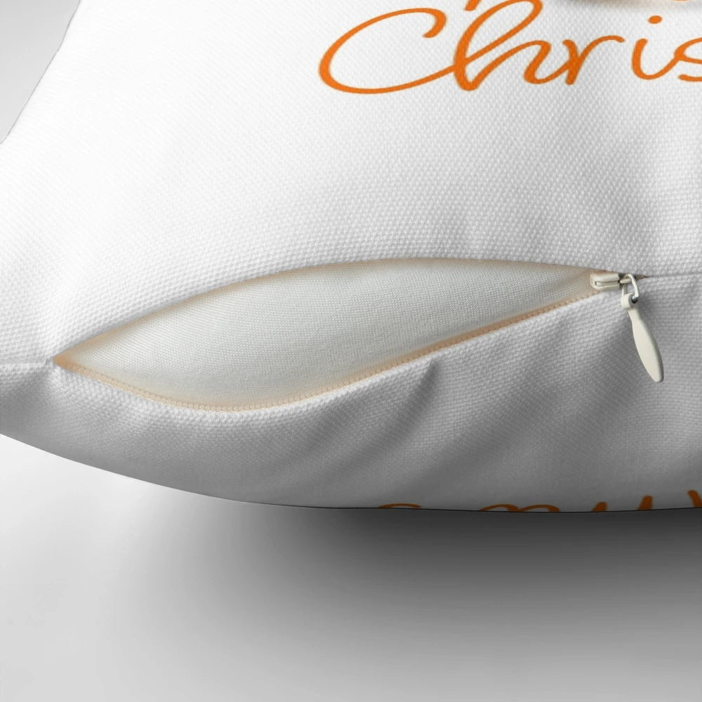 Cozy Santa Smokey the Bear Inspired Pillow for Tennessee Volunteers Fans and Christmas Celebrations