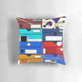 Sneaker Head Pillow featuring various sneaker designs