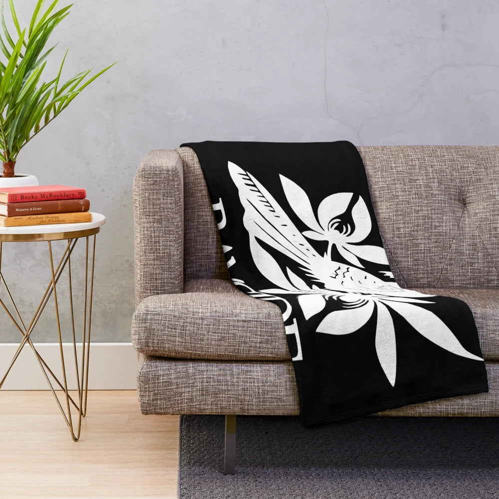 Soft and cozy Bayside-inspired plush blanket for your home