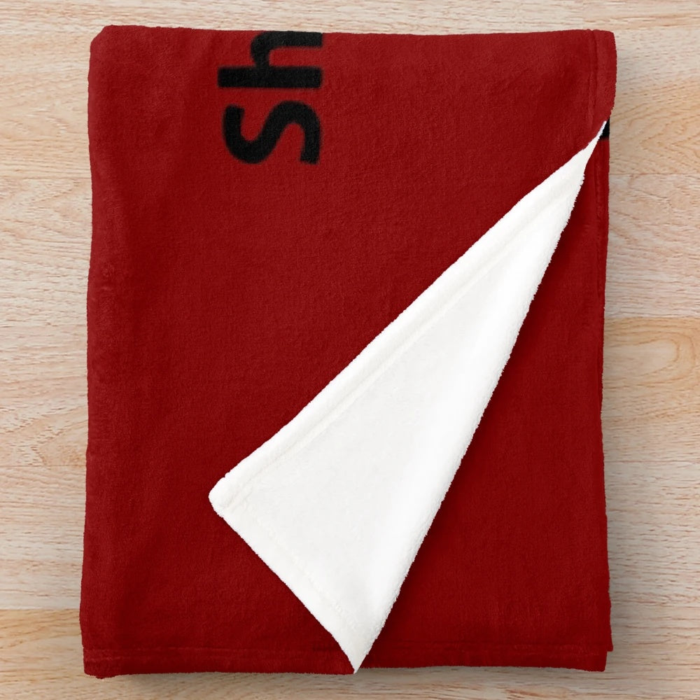 Plush "Share the Love" blanket for comfort and warmth