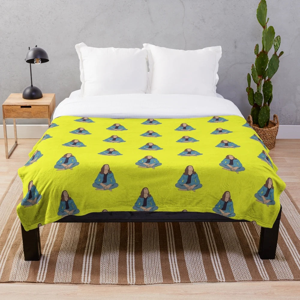 Soft and cozy plush blanket featuring Sam Kiszka of the band Greta Van Fleet