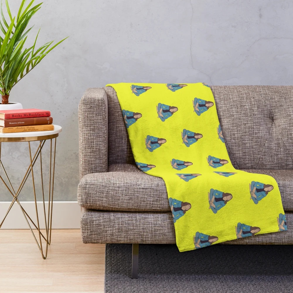 Soft and cozy plush blanket featuring Sam Kiszka of the band Greta Van Fleet