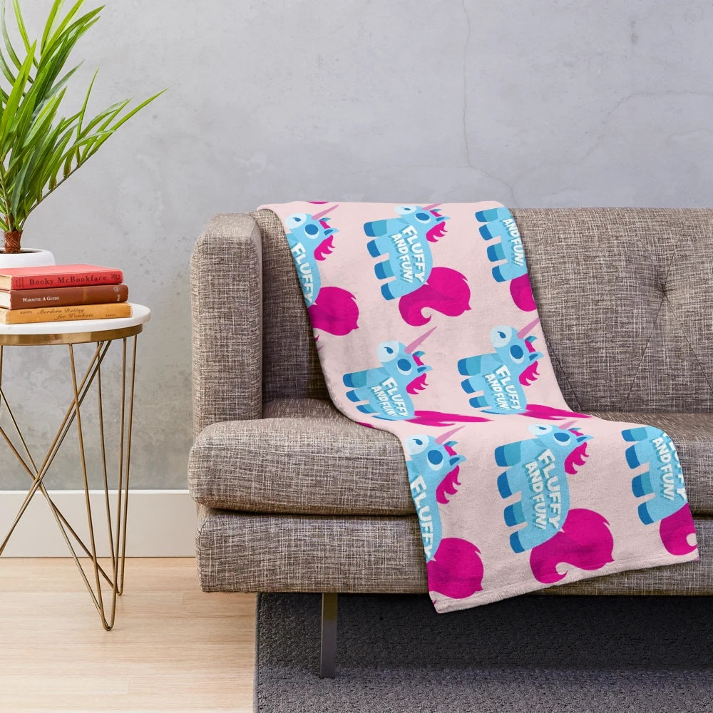 Soft and Cozy Unicorn Plush Blanket