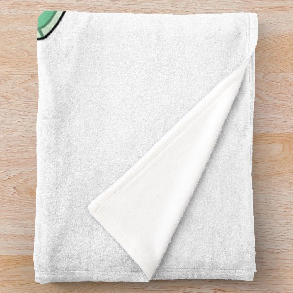 Shmebulock the Gravity Falls gnome featured on a cozy plush blanket