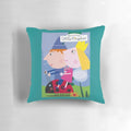 Ben and Holly's Little Kingdom Pillow featuring cute cartoon characters