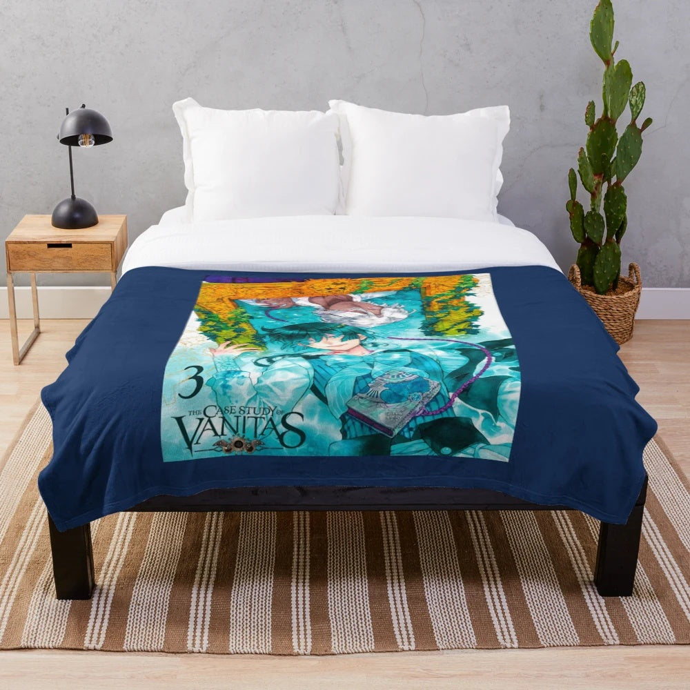 The Case Study of Vanitas Anime Plush Blanket