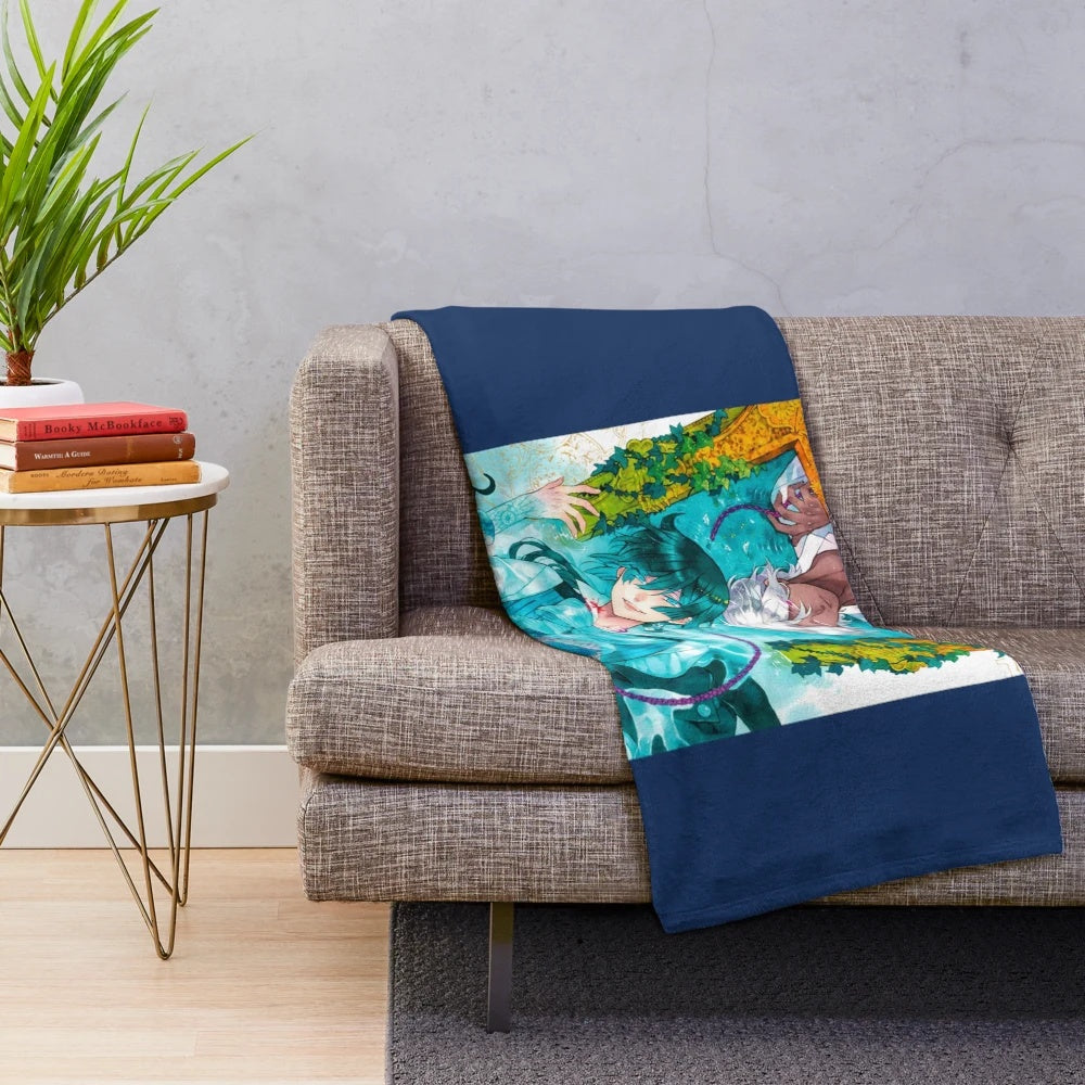 The Case Study of Vanitas Anime Plush Blanket