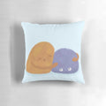 Soft, plush hug pillow featuring a cute monster design