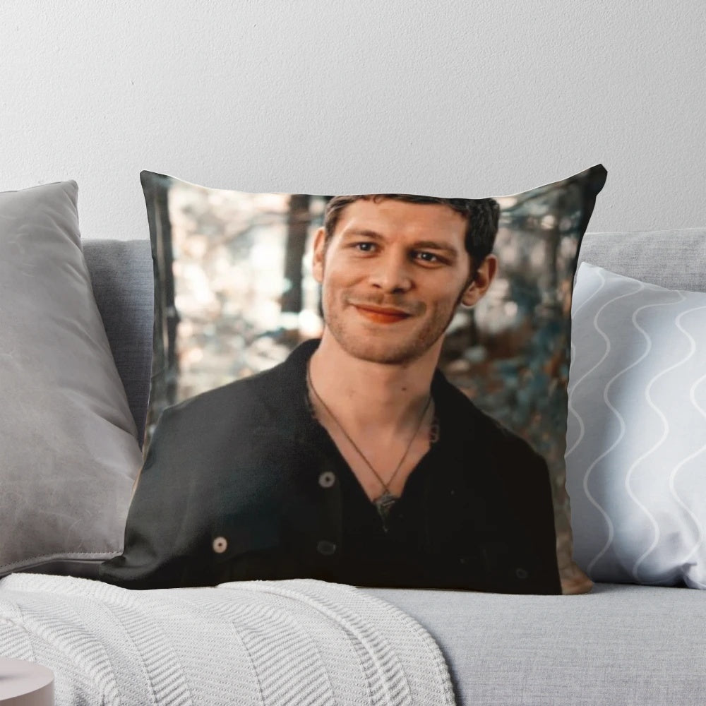 Klaus Mikaelson Pillow - Cuddle with the Charismatic Vampire from The Vampire Diaries and The Originals