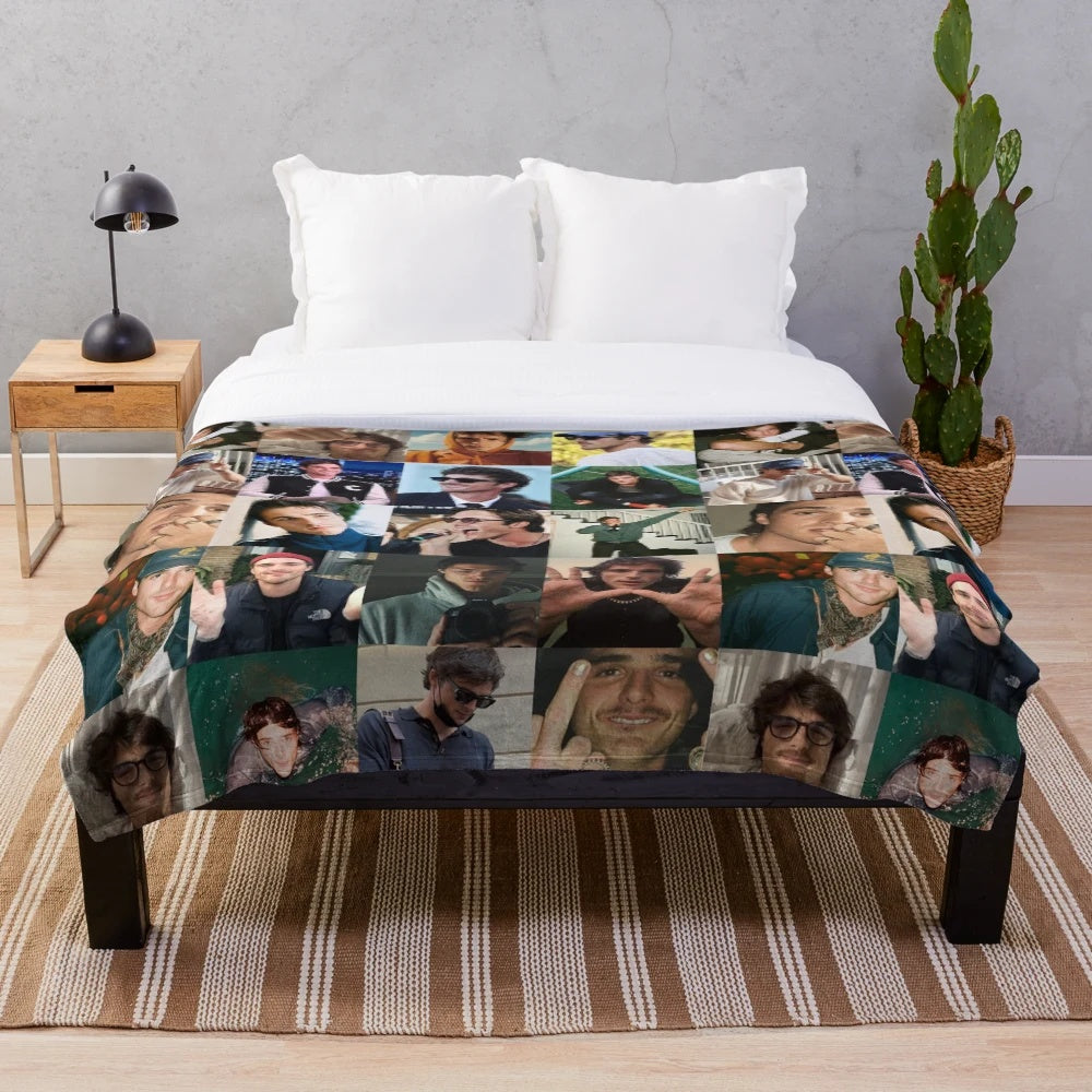 Jacob Elordi Plush Blanket - Soft and Cozy Celebrity Home Decor