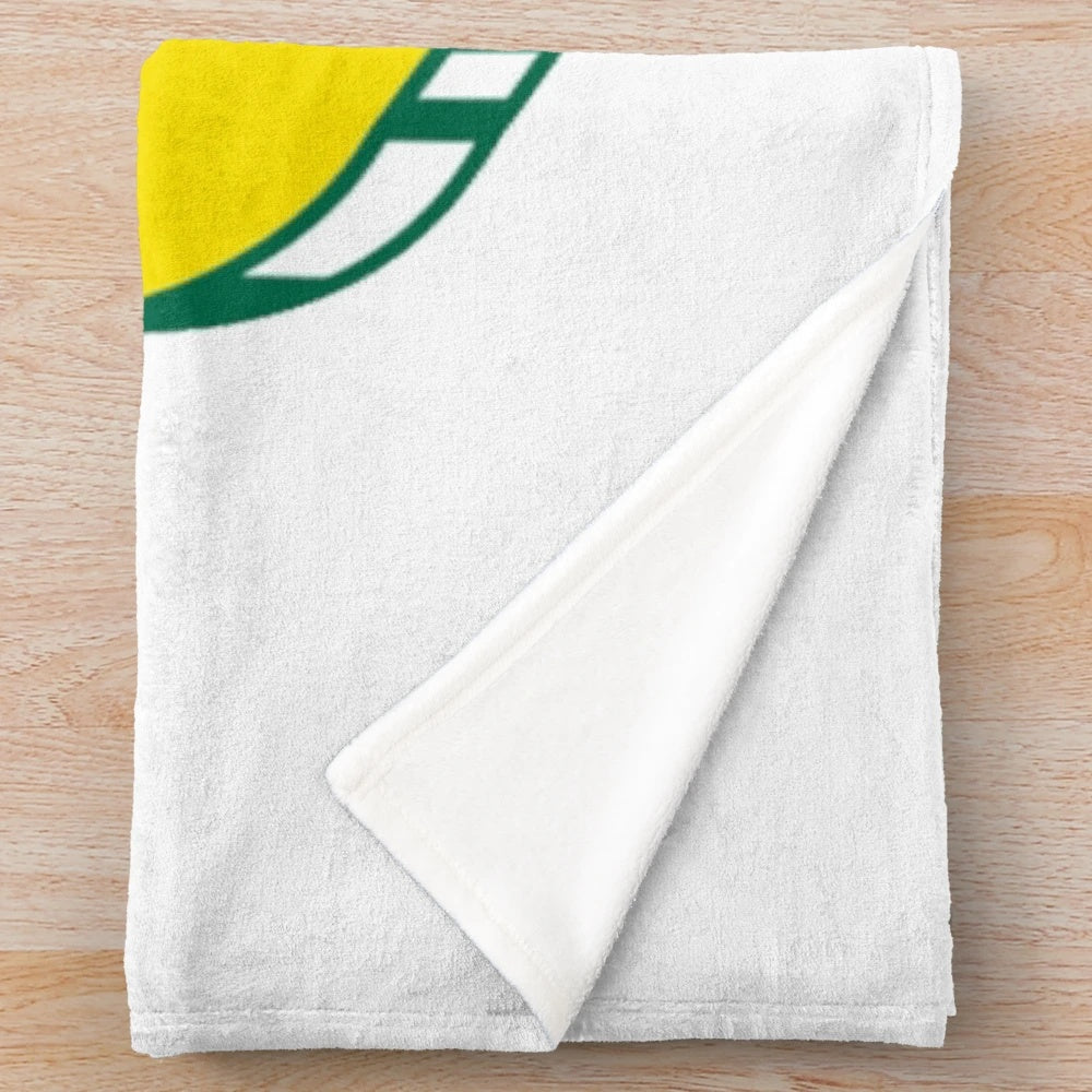 Masters golf themed plush blanket