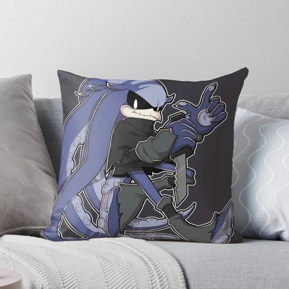 Mimic the Octopus plush pillow, a cozy and comforting home decor item for Sonic fans.