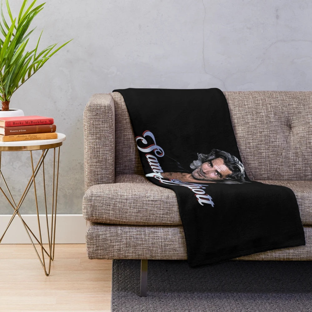 Sam Elliott Plush Blanket with Soft, Cozy Fabric