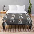Jack Russell Terrier Rough Coat Plush Blanket