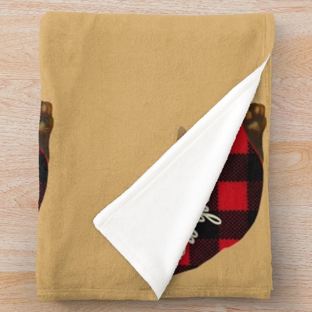 Soft and plush blanket in a cozy and adorable design